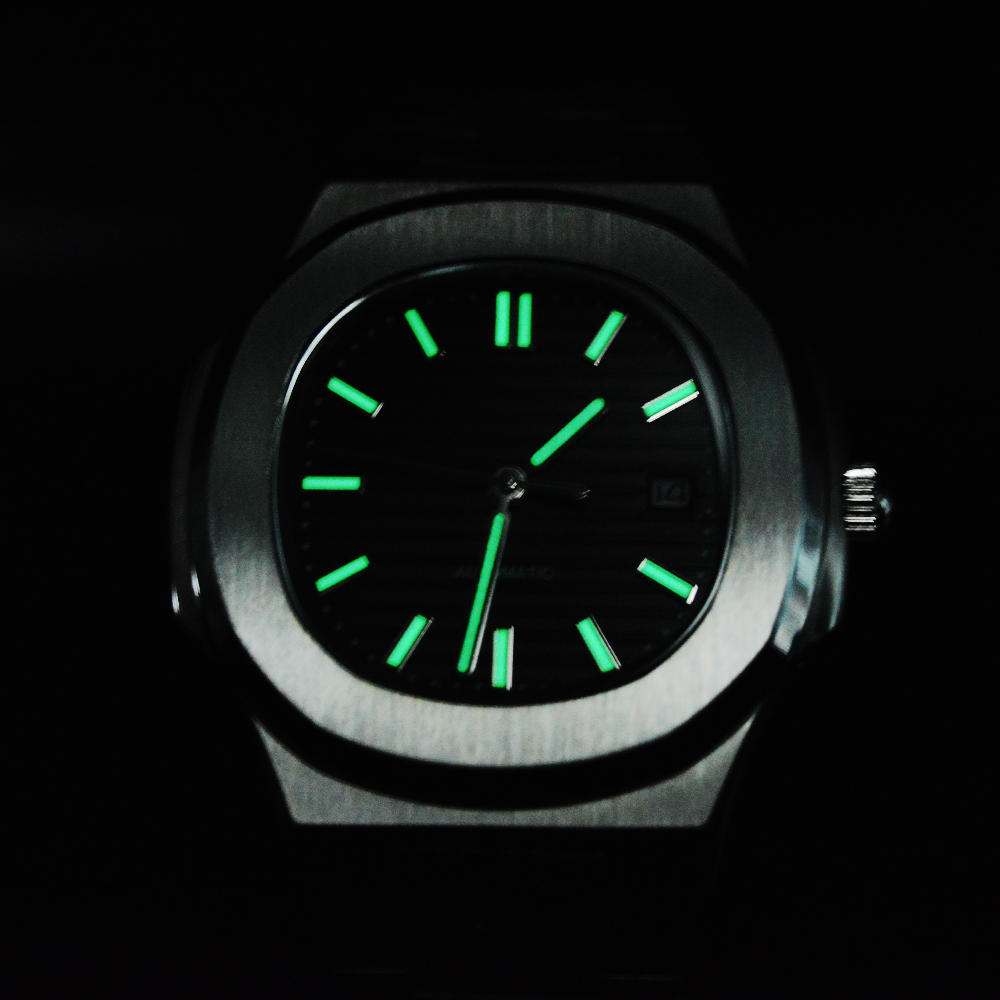 6 Colors Luxury 40MM Square NH - Patek Philippe Watch Nautilus recension och pris