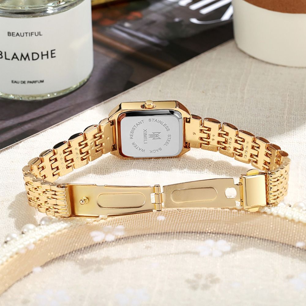 Fashion Stainless Steel Quartz - Canvas Strap Watch recension och pris
