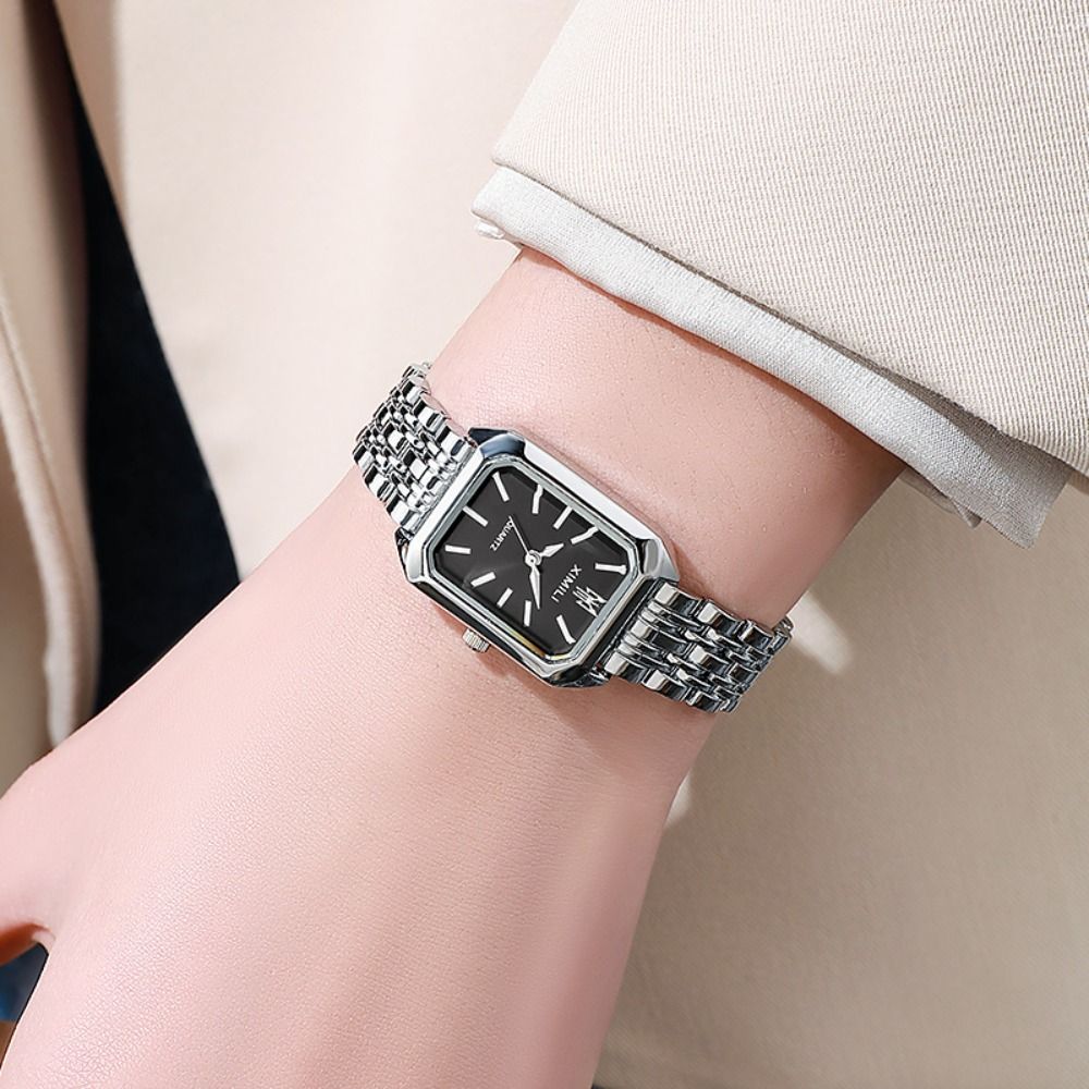 Fashion Stainless Steel Quartz - Canvas Strap Watch recension och pris