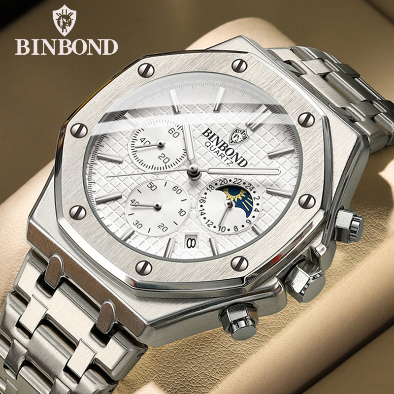 BINBOND Quality Men Watch Luxu - Patek Philippe Watch Nautilus recension och pris