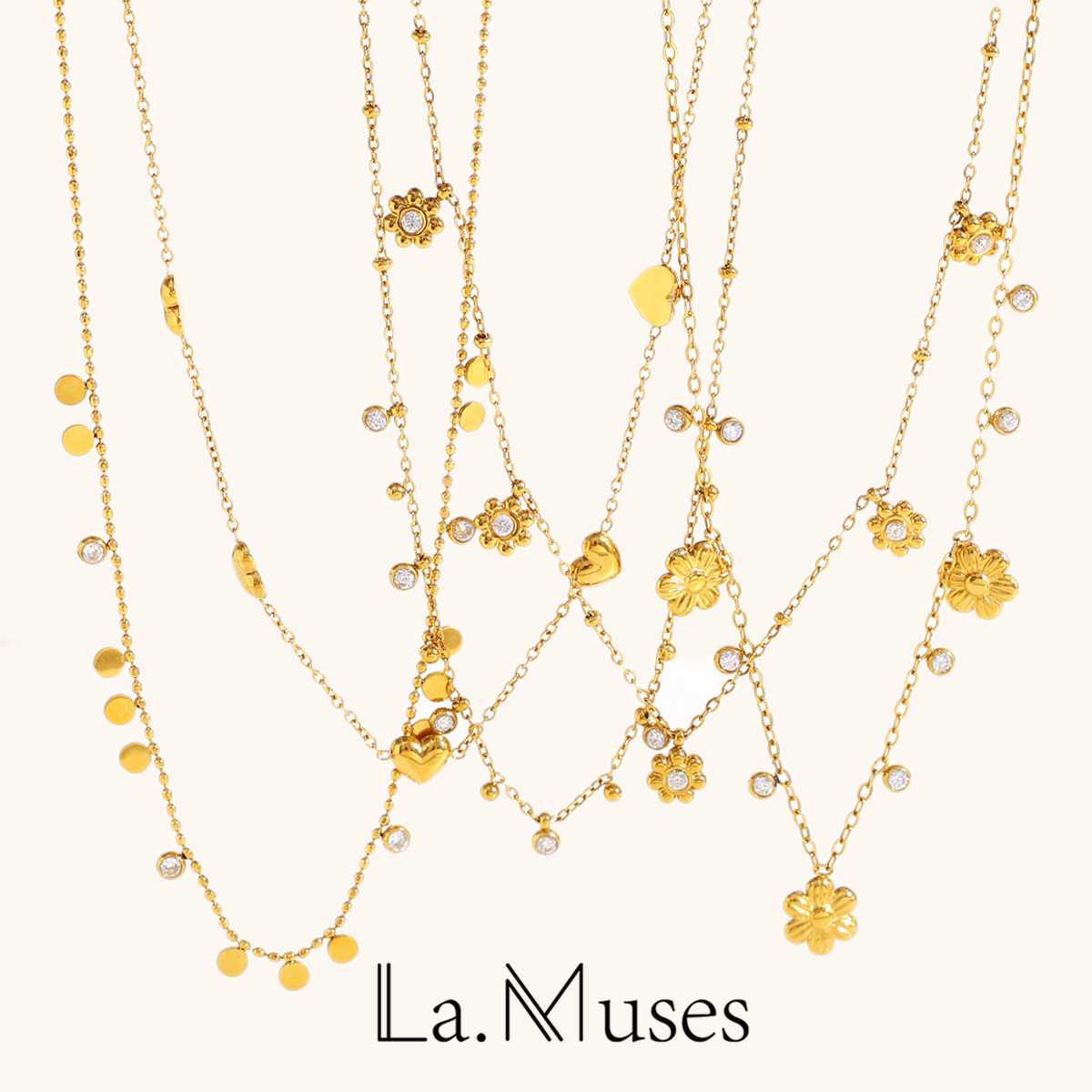 La. Muses Zircon Butterfly Lov - Butterfly Clasp Deployant recension och pris