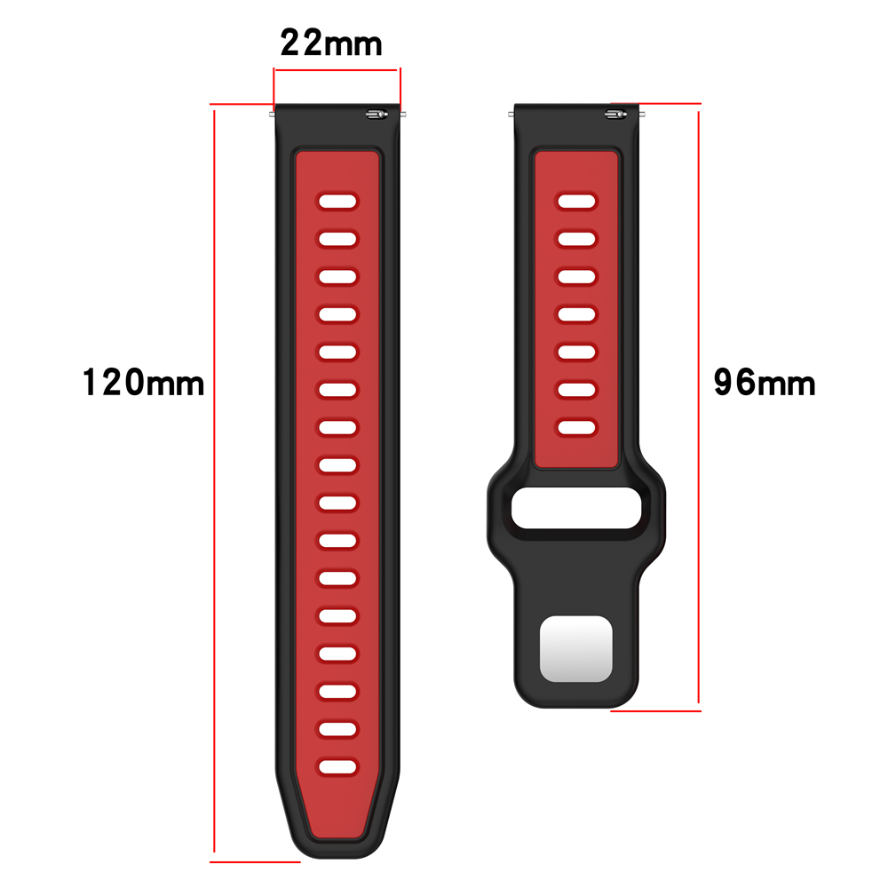 22MM Silicone Strap For Huami  - Silicone Watch Band 22Mm recension och pris