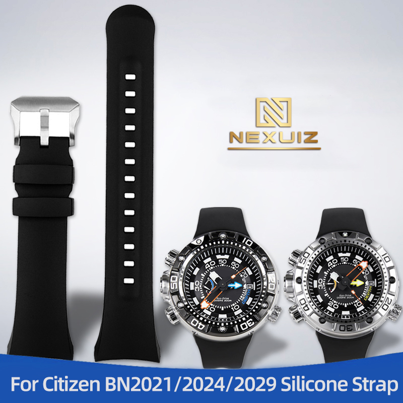 Special Curved Silicone Watch  - Citizen Watch Promaster recension och pris