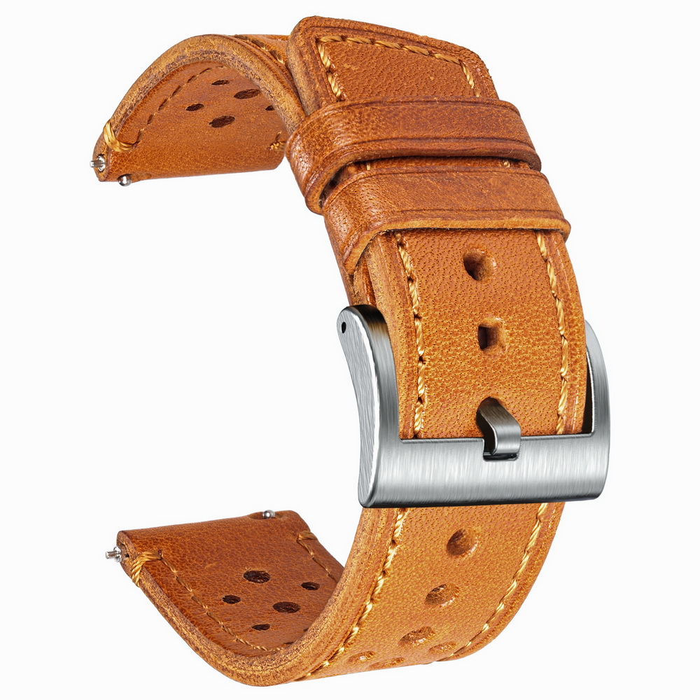 Hemsut Cowhide Watch Band Quic - Canvas Strap Watch recension och pris